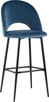 Велюр пыльно-синий