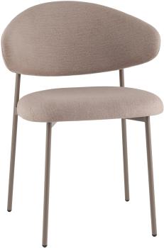 Велюр бежевый, каркас бежево-серый