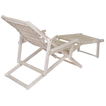 Шезлонг с подлокотниками Мебелик