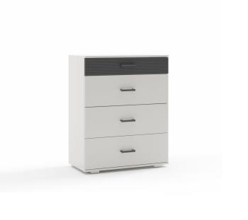 Белая Аляска / Черный глянец