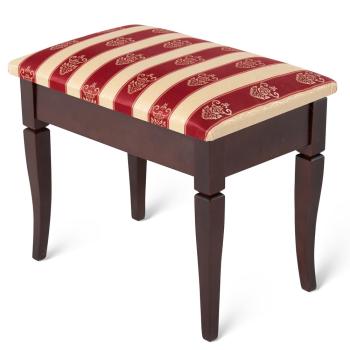 средне-коричневый, ткань полоса бордо