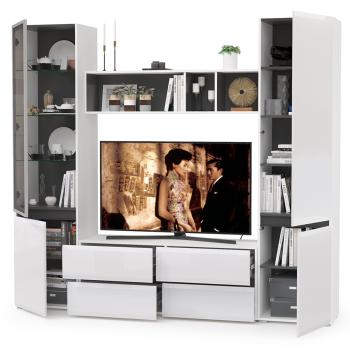 Гостиная Mobi Сидней Комплектация № 12 13.63 + 15.57 + 13.200 + 13.201