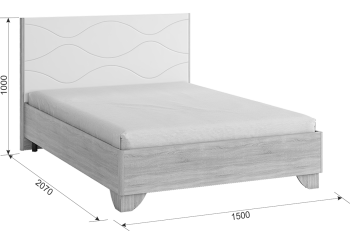 Спальный гарнитур Мебельсон Зара К3