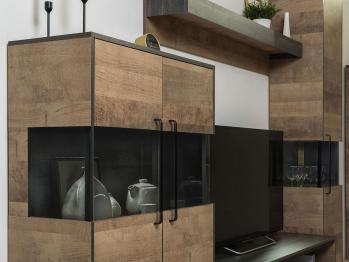 Комод с витриной Mobi Трувор 13.306