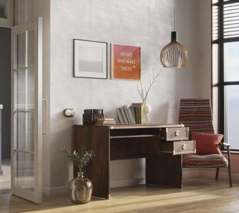 Стол письменный БРВ Мебель ИНДИАНА JBIU 2s