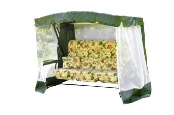 Каркас зеленый/Бежевый рис.цветы