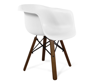 белый/темный орех/черный