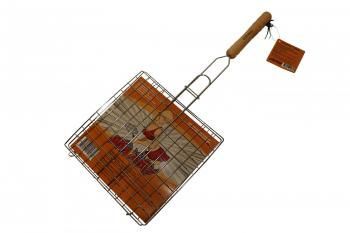 Хром/Коричневый