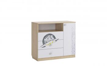 Дуб сонома/белый