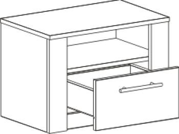Тумба прикроватная МебельГрад