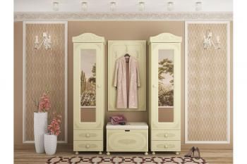 Шкаф-пенал Compass АС-1 плюс с зеркалом