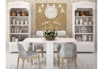 Шкаф-пенал Compass Ассоль АС-3 открытый