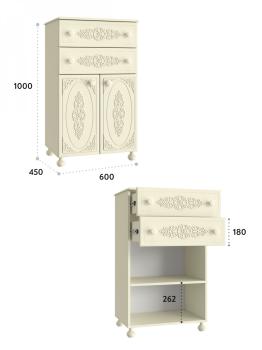 Комод Compass Ассоль плюс АС-63