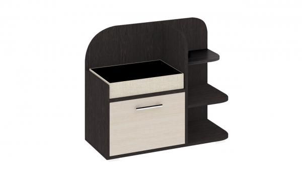 Тумба ТриЯ Т2 «Арт (мини)» Венге Цаво/Дуб Белфорт