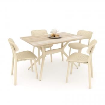 Бежевый/Дуб сонома