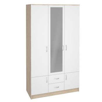 дуб сонома/белый