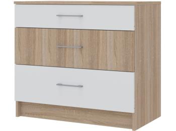 Дуб сонома/Белый