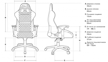 Кресло компьютерное игровое Cougar ARMOR One EVA