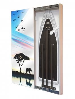 Встроенная гладильная доска Shelf Астра Мини Принт