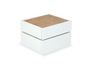 Белый/Дуб бунратти