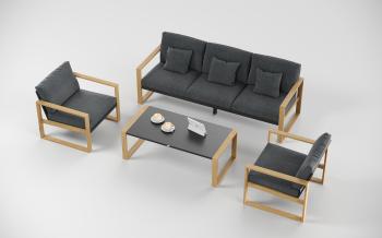 Лаунж зона Гарденини Премиум Элеганте лонг(Лаунж зона Gardenini Premium Elegante long)