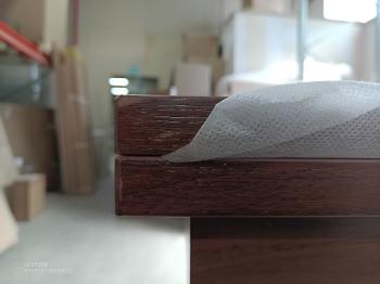 Стол-трансформер Cross D44/S79 миланский орех/опоры нерж.сталь (У)