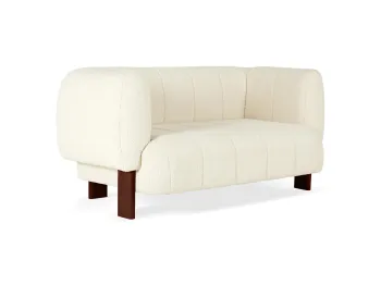 Ножки орех, Ткань Buckle white