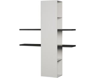 Черный/Белый глянец