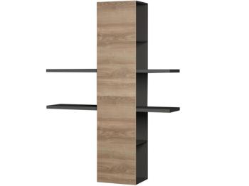 Черный/Дуб велингтон