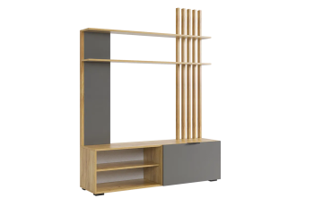 дуб крафт золотой/графит