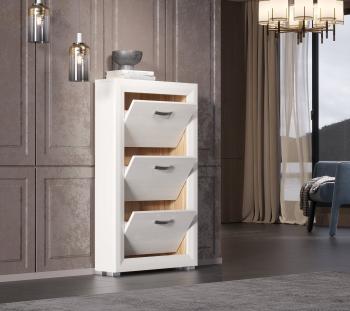 Тумба для обуви БРВ Мебель MALTA B136-BUT3B