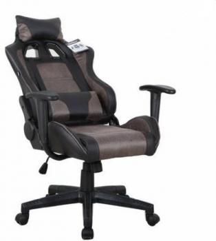 Кресло компьютерное Brabix GT Racer GM-100 Экокожа/Ткань