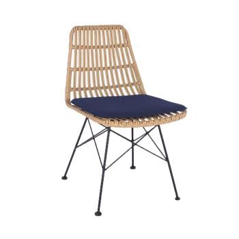 Каркас черный/Сиденье бежевое