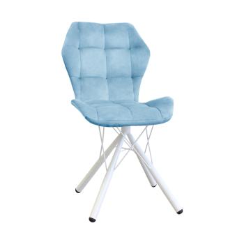 небесно-серый/белые ножки