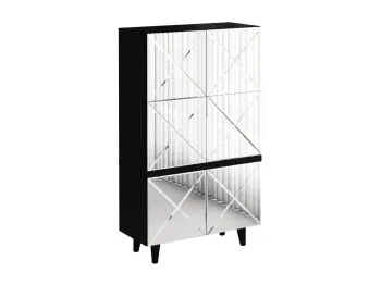 Фасад - Зеркальный, Корпус - Черный