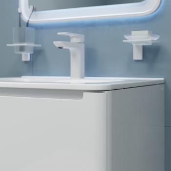 Тумба с умывальником подвесная IDDIS Edifice 80 см