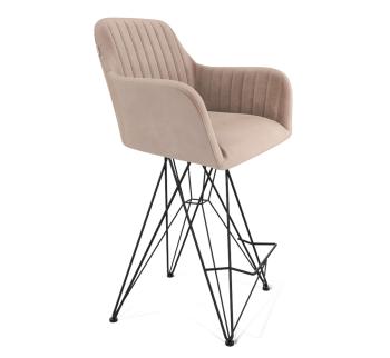 латте/черный муар