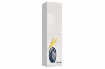 Шкаф 1 дв. Столлайн Квадро (Quadro) STL.322.01 W