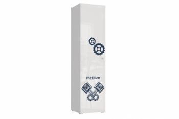 Шкаф 1 дв. Столлайн Квадро (Quadro) STL.322.02 W