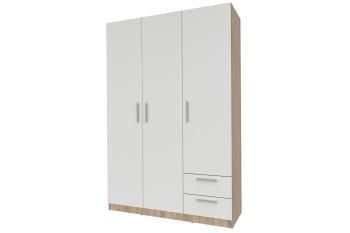 Дуб сонома/Белый