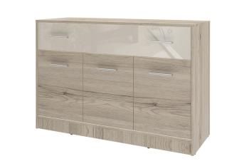 Дуб санремо/Крем бежевый