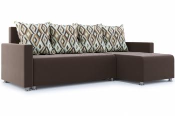 Коричневый/Подушки ромб коричневый