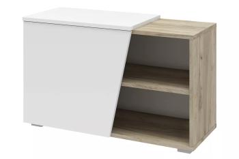 Дуб крафт/Белый