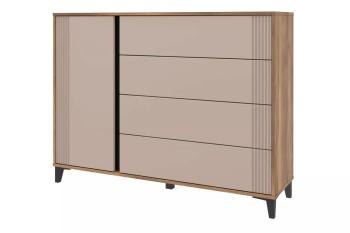 Дуб барокко/Бежевый