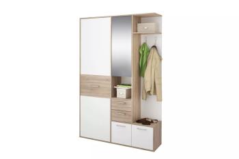 Дуб сонома/Белый