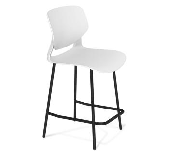 белый/черный муар