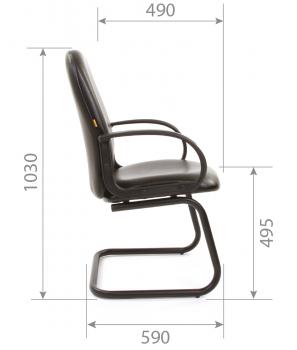 Кресло для посетителей CHAIRMAN 279 V ЭКО