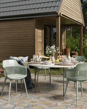 Стол складной круглый STOOL GROUP Кейт 150