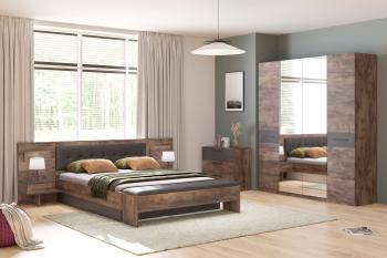 Шкаф четырехдверный МебельГрад Глазго спальня