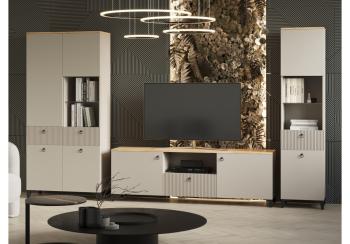 ТВ-тумба Woodville Ника с направляющими ПВШ